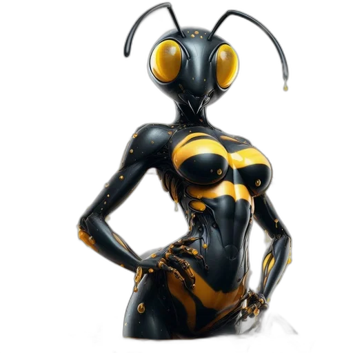 robot, animal, creature, dress transparent PNG cut-out