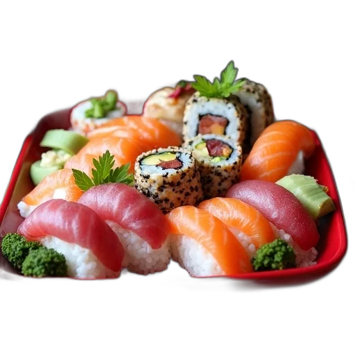 food, photorealistic, 3d render, plate transparent PNG cut-out