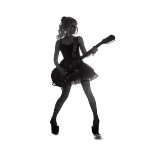 dress, cartoon, pixel art, 3d render transparent PNG cut-out