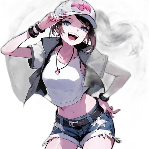 hat, staff, weapon, face transparent PNG cut-out