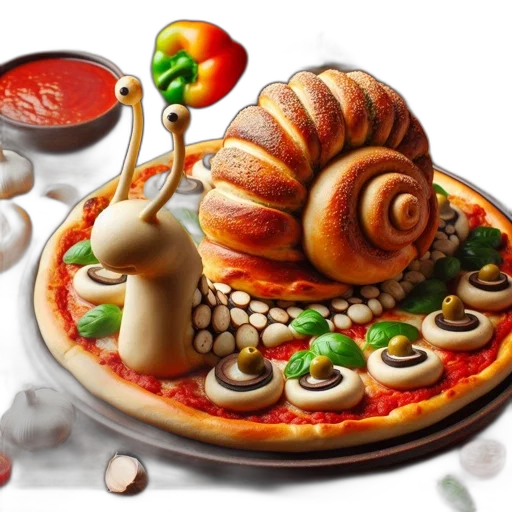 food, photorealistic, 3d render, concept art transparent PNG cut-out