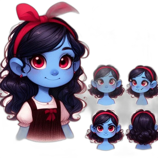 concept art, fantasy art, 3d render, cartoon transparent PNG cut-out