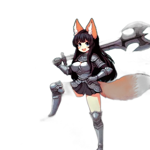 weapon, robot, staff, animal transparent PNG cut-out