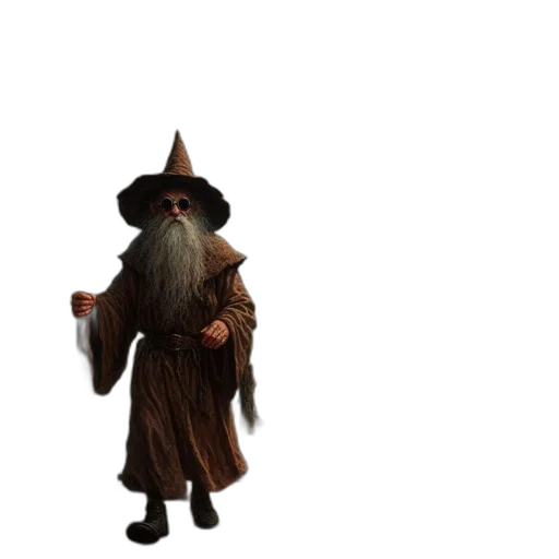staff, hat, mask, creature transparent PNG cut-out
