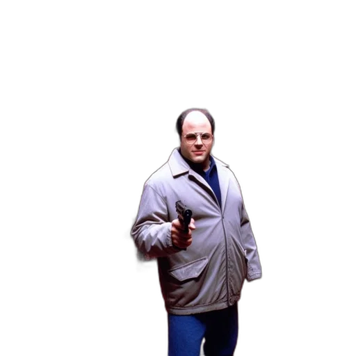 jacket, staff, animal, creature transparent PNG cut-out