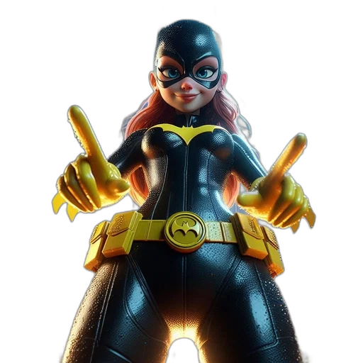 weapon, comic book art, 3d render, concept art transparent PNG cut-out