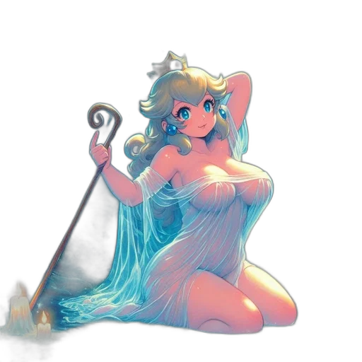 staff, dress, sword, weapon transparent PNG cut-out