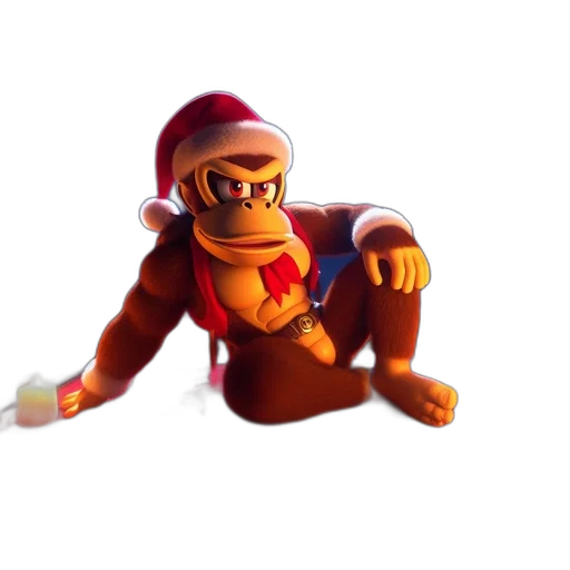 animal, staff, creature, 3d render transparent PNG cut-out