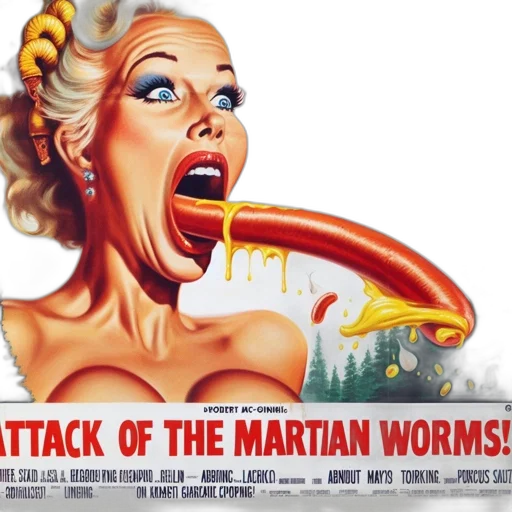 film, poster, attack, martian transparent PNG cut-out