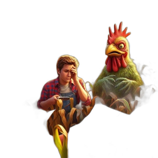 food, staff, concept art, pixel art transparent PNG cut-out