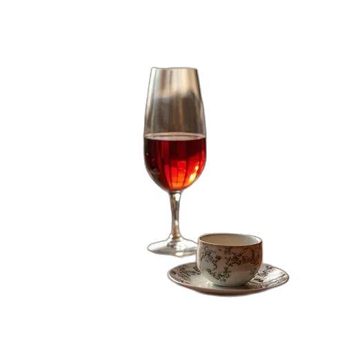 food, 3d render, earth tones, red transparent PNG cut-out