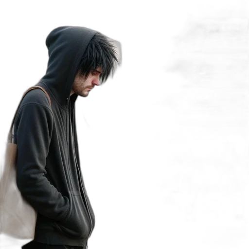 jacket, hat, creature, mask transparent PNG cut-out