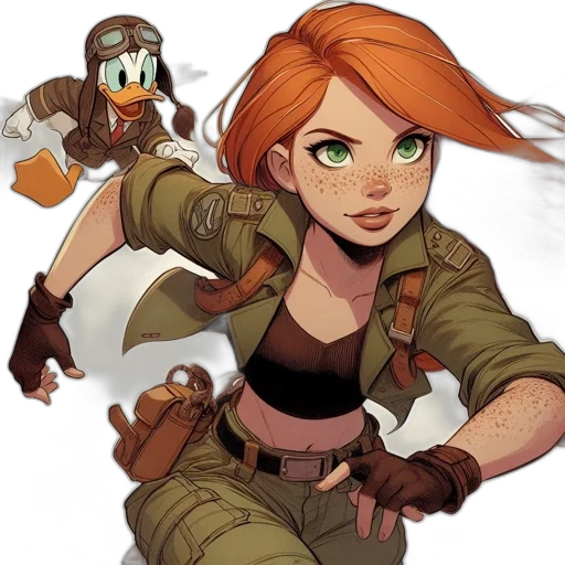 concept art, comic book art, fantasy art, pixel art transparent PNG cut-out