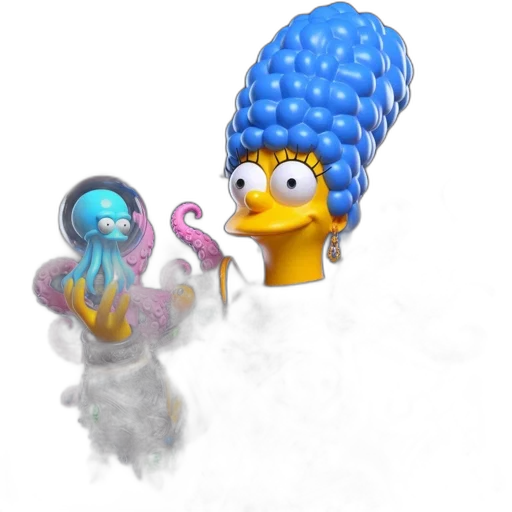 hat, creature, crown, staff transparent PNG cut-out