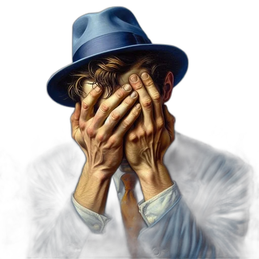 hat, face, mask, jacket transparent PNG cut-out