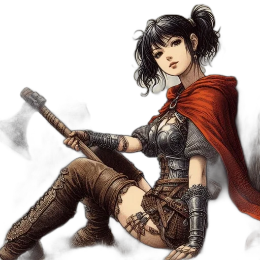 sword, staff, weapon, fantasy art transparent PNG cut-out