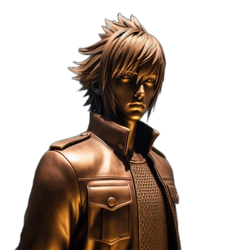 jacket, face, mask, 3d render transparent PNG cut-out