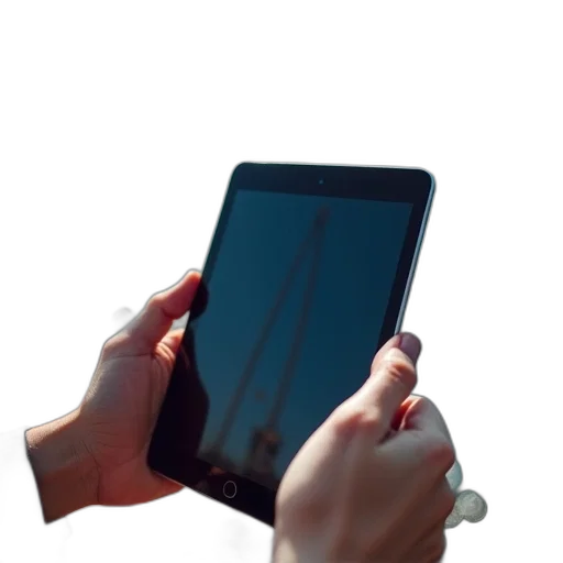 staff, weapon, robot, tablet transparent PNG cut-out