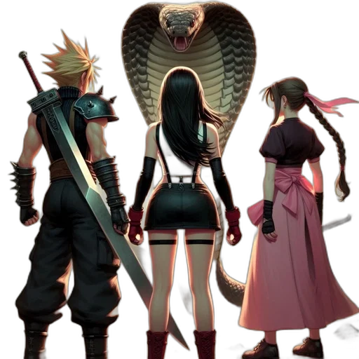 concept art, fantasy art, comic book art, pixel art transparent PNG cut-out