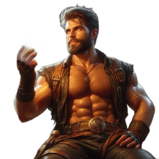 concept art, 3d render, fantasy art, photorealistic transparent PNG cut-out