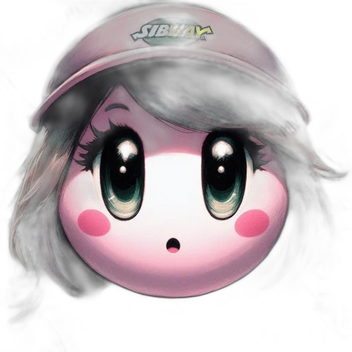 hat, face, creature, animal transparent PNG cut-out