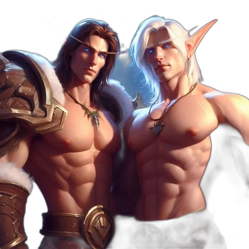 fantasy art, concept art, 3d render, comic book art transparent PNG cut-out