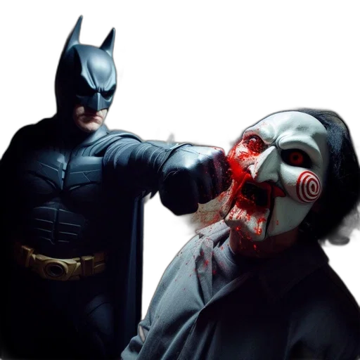 mask, comic book art, concept art, photorealistic transparent PNG cut-out