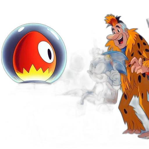 concept art, 3d render, comic book art, cartoon transparent PNG cut-out