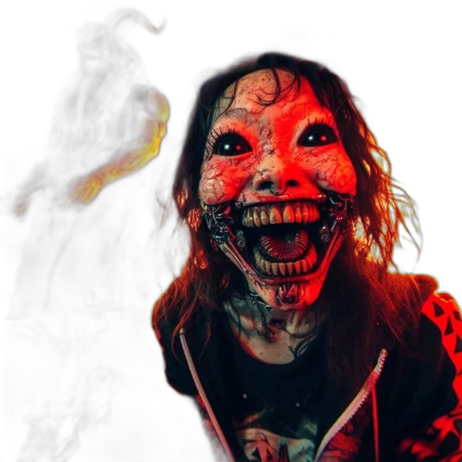 mask, face, creature, concept art transparent PNG cut-out