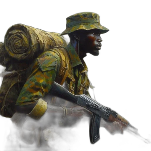 weapon, staff, jacket, concept art transparent PNG cut-out