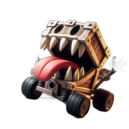 car, robot, weapon, creature transparent PNG cut-out