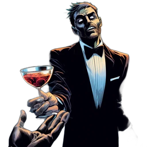 comic book art, concept art, during, sunset transparent PNG cut-out