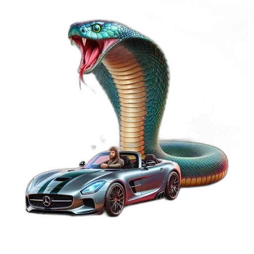car, dragon, animal, creature transparent PNG cut-out