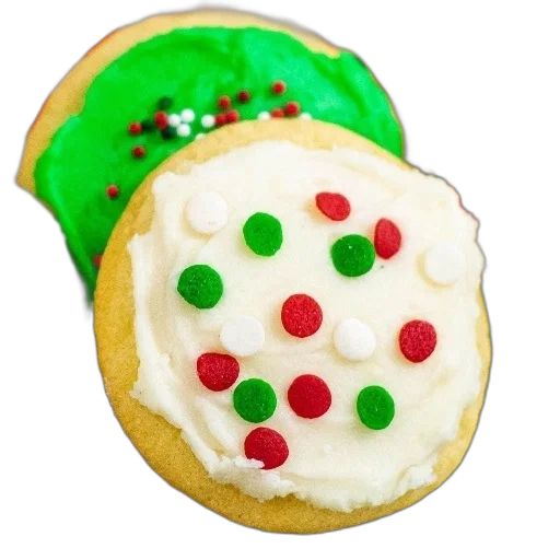 food, christmas, cookies, colorful transparent PNG cut-out
