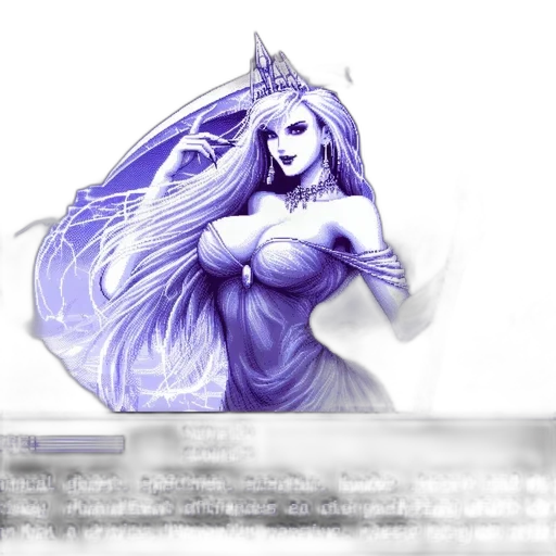 crown, dress, fantasy art, concept art transparent PNG cut-out