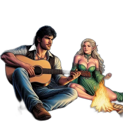 comic book art, fantasy art, concept art, pixel art transparent PNG cut-out