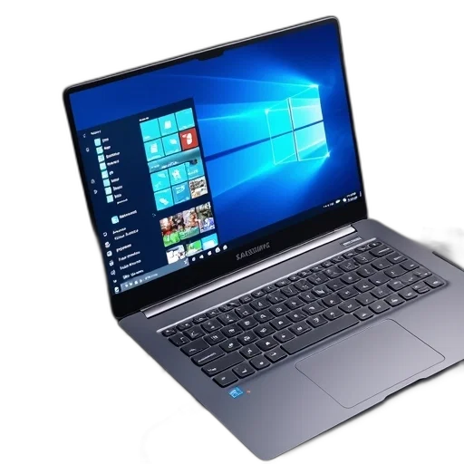 3d render, samsung, notebook, pro transparent PNG cut-out
