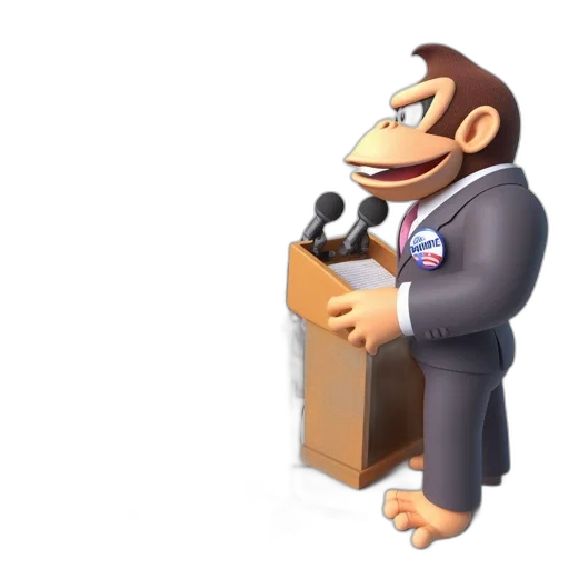 staff, furniture, jacket, 3d render transparent PNG cut-out