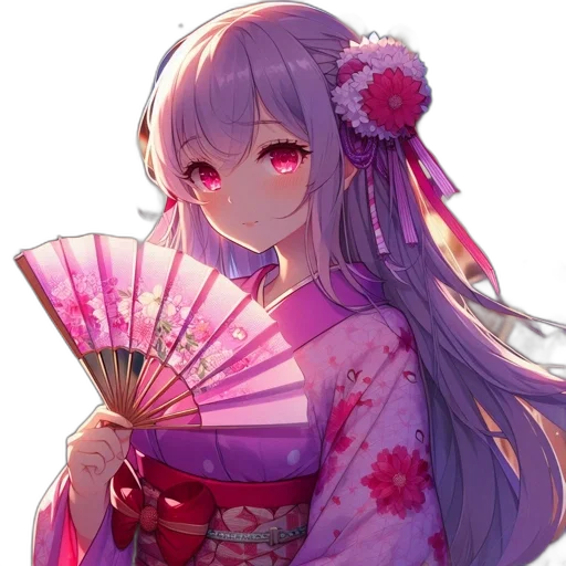 umbrella, staff, flower, weapon transparent PNG cut-out