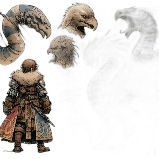 dragon, creature, concept art, fantasy art transparent PNG cut-out