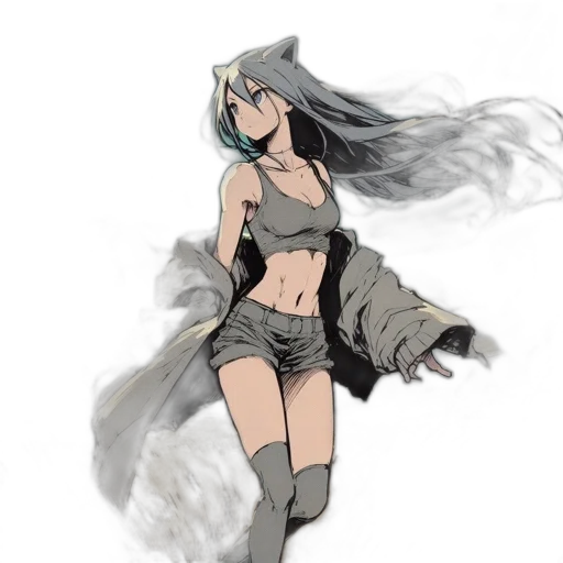 dress, mask, creature, weapon transparent PNG cut-out