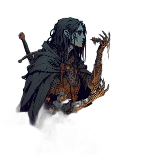 staff, creature, mask, concept art transparent PNG cut-out