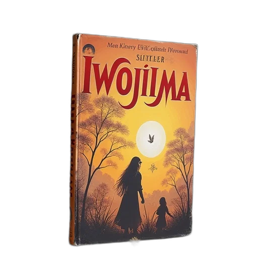 fog, book, cover, showing transparent PNG cut-out