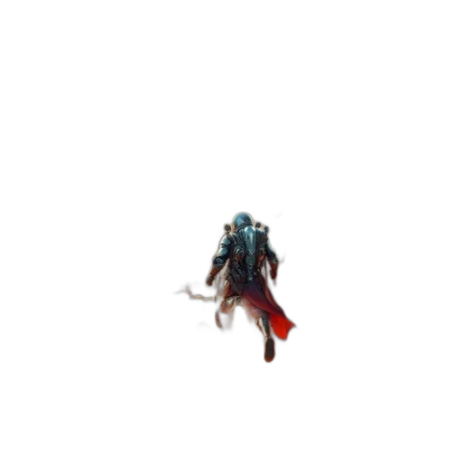 dragon, creature, robot, sword transparent PNG cut-out