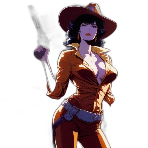 staff, weapon, hat, comic book art transparent PNG cut-out