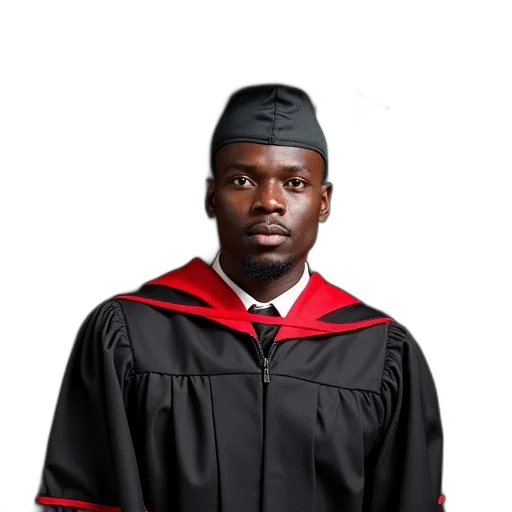 staff, hat, jacket, face transparent PNG cut-out