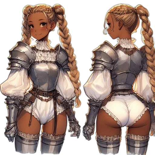 dress, sword, weapon, concept art transparent PNG cut-out