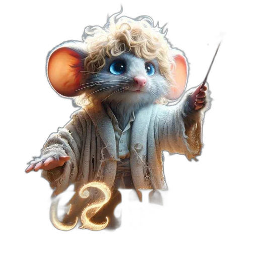 staff, jacket, animal, concept art transparent PNG cut-out