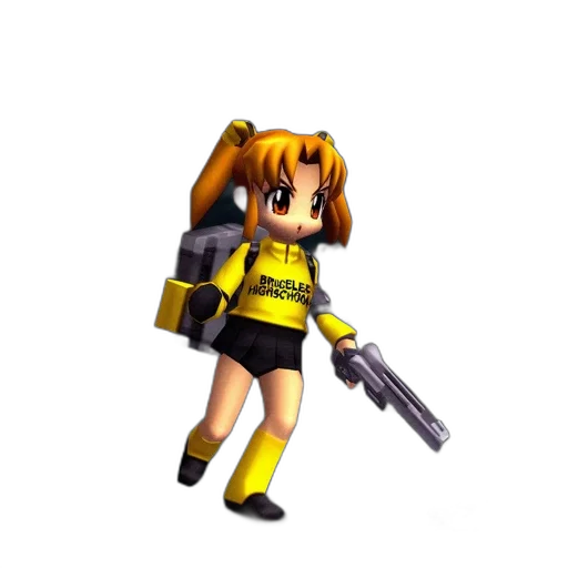 weapon, staff, animal, robot transparent PNG cut-out