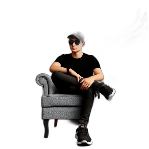 furniture, hat, staff, photorealistic transparent PNG cut-out